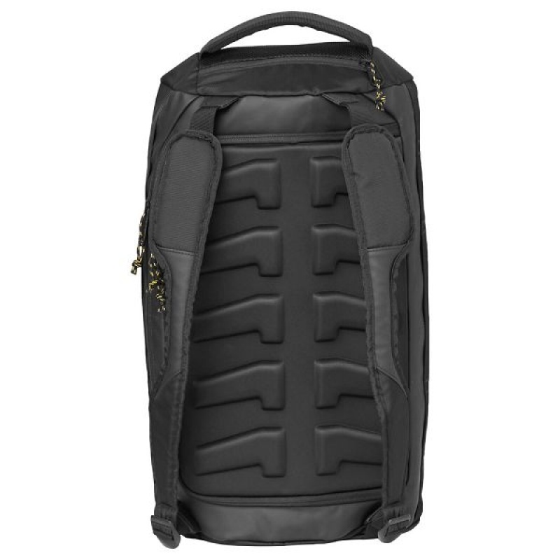 Men's Caterpillar The Sixty Duffel Backpack Black | 716082-TVY