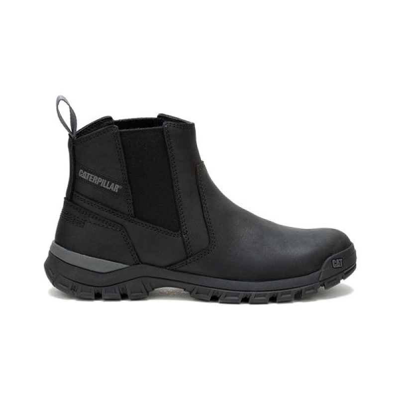 Men's Caterpillar Threshold Chelsea Boots Black | 540829-PYQ