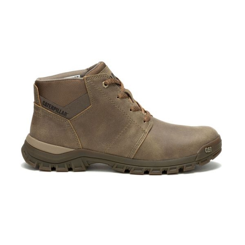 Men's Caterpillar Threshold Chukka Chukka Boots Brown | 274569-EXF