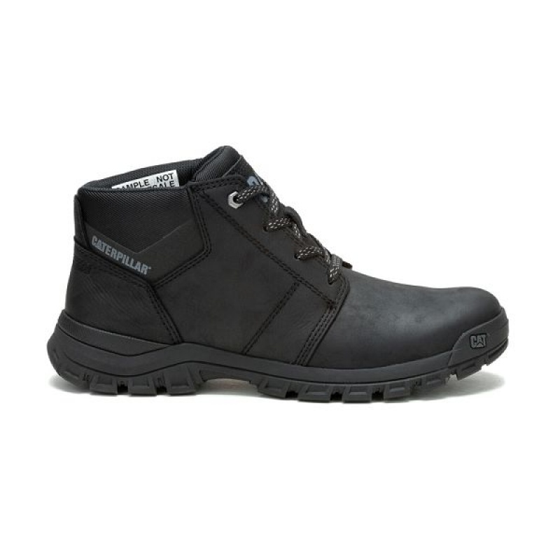 Men's Caterpillar Threshold Chukka Chukka Boots Black | 817024-IPZ