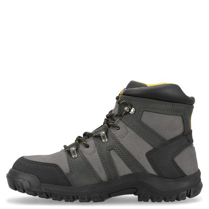 Men's Caterpillar Threshold HKR ST M4M Industrial Work Boots Black | 346215-QDZ