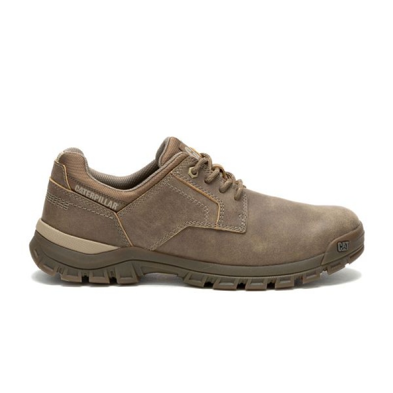 Men's Caterpillar Threshold Lace Low Casual Shoes Brown | 423917-GMX