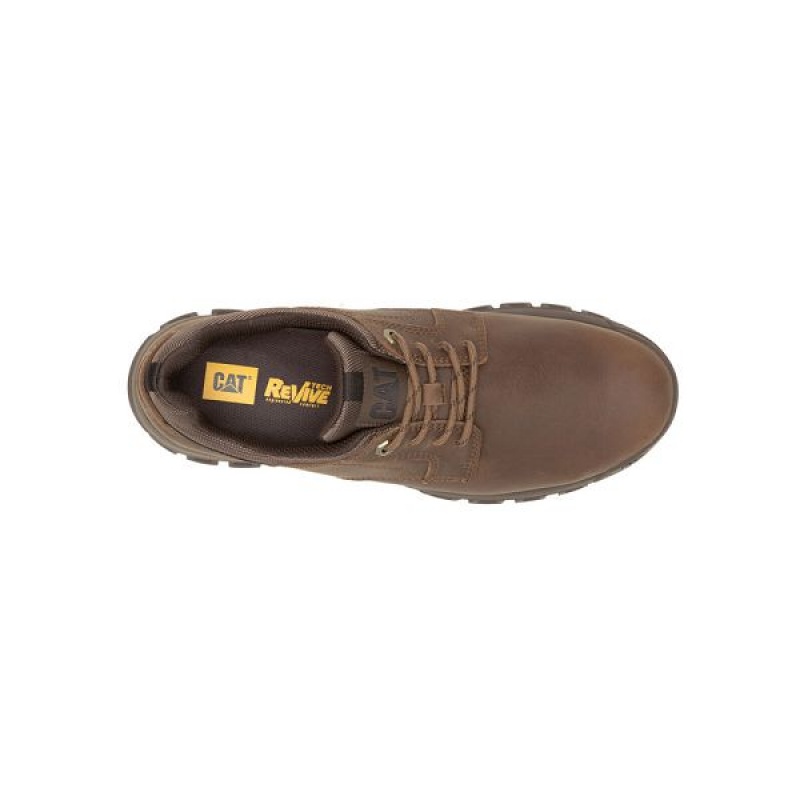 Men's Caterpillar Threshold Lace Low Casual Shoes Light / Brown | 012345-JID