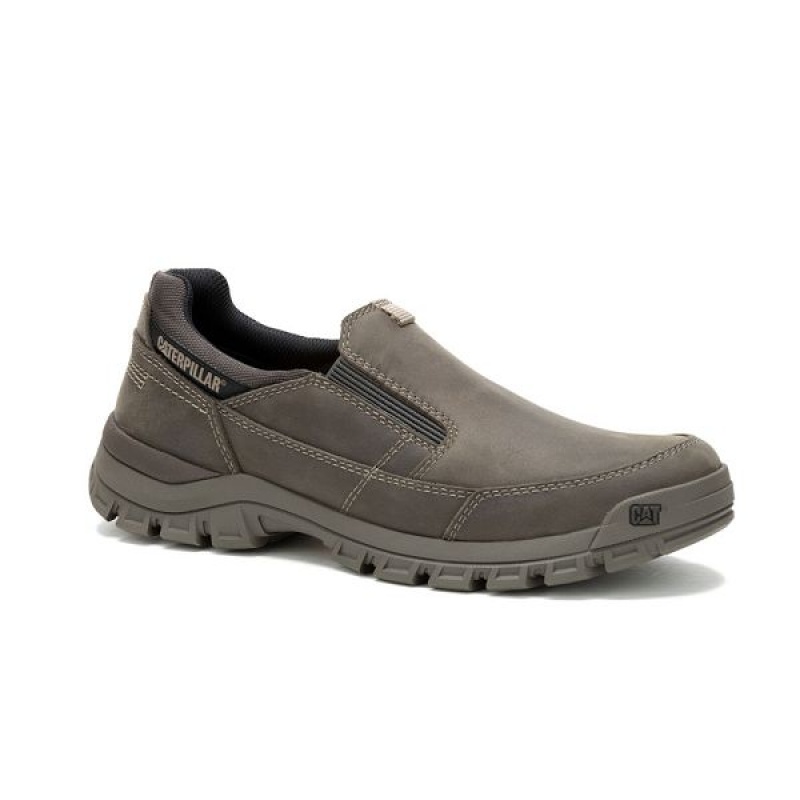 Men\'s Caterpillar Threshold Slip On Dark / Grey | 307451-YJG