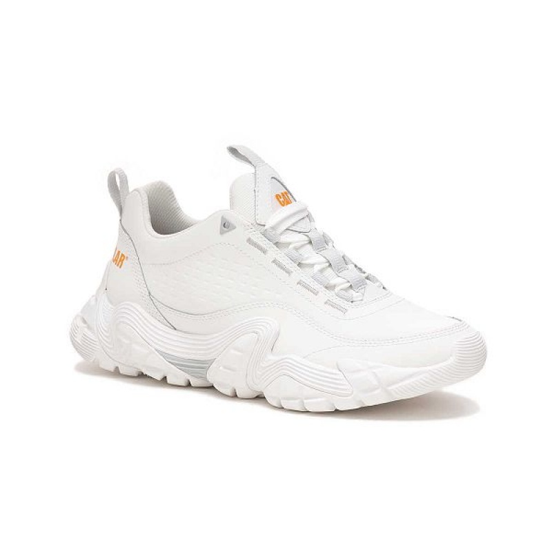 Men's Caterpillar Vapor Storm Sneakers White | 197458-NAX