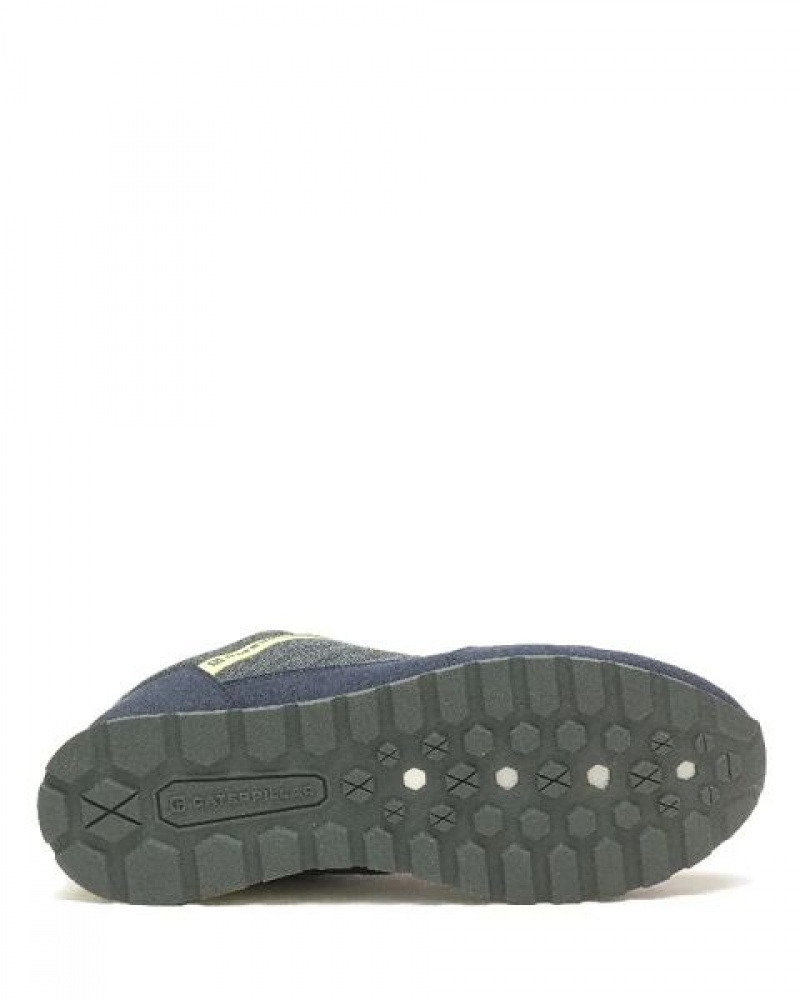 Men's Caterpillar Ventura Sneakers Green / Navy | 243196-PKF