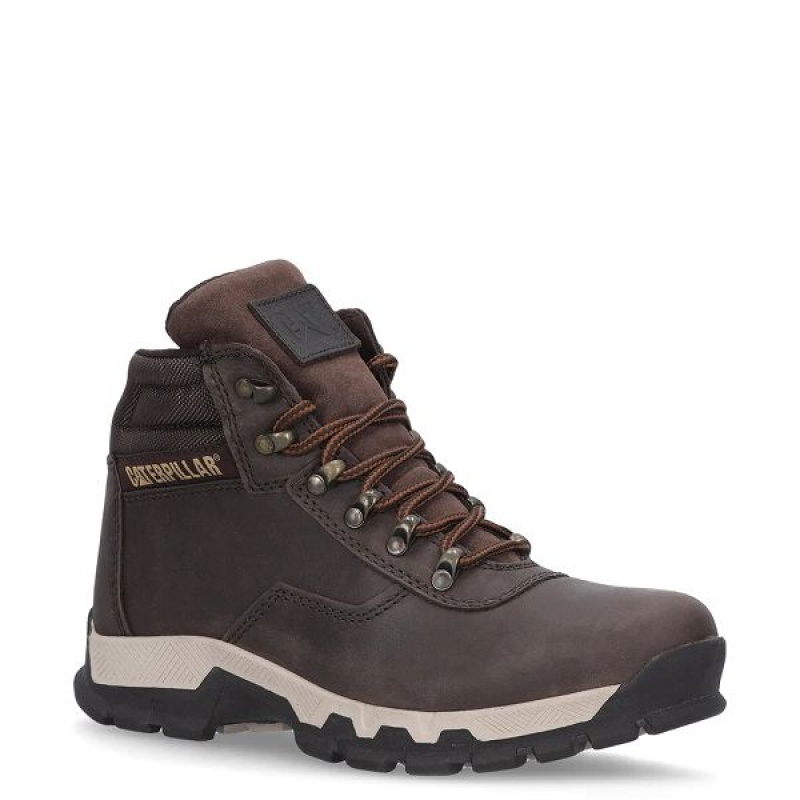 Men's Caterpillar Wilson WS M4M Casual Boots Coffee | 937124-GRC