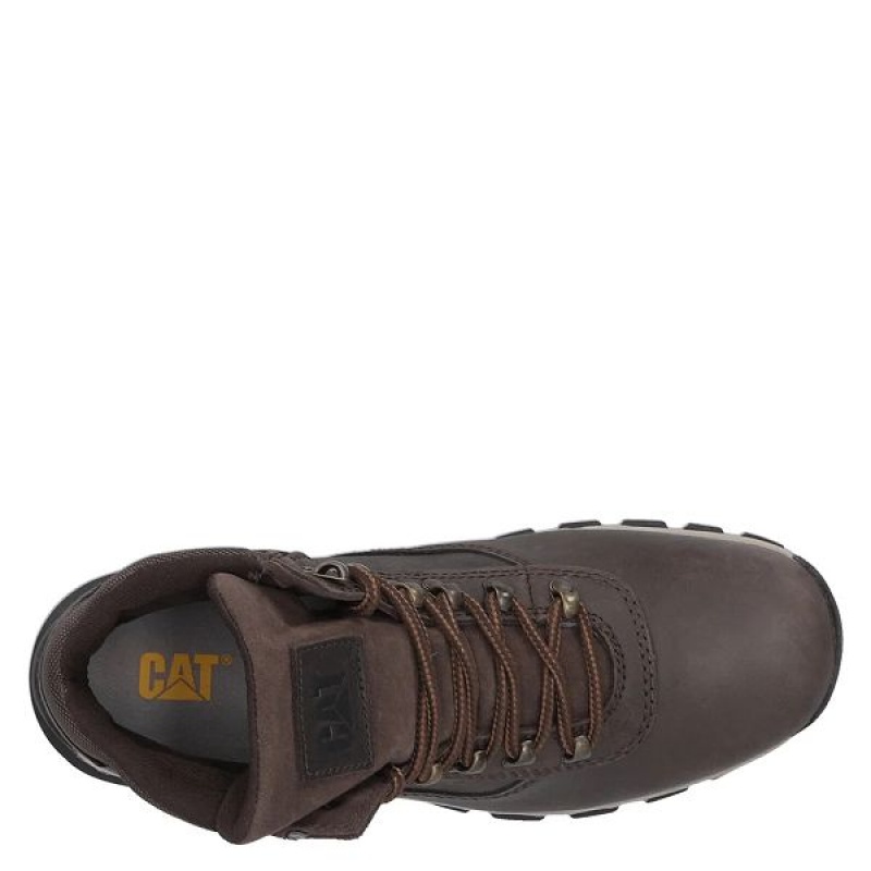 Men's Caterpillar Wilson WS M4M Casual Boots Coffee | 937124-GRC