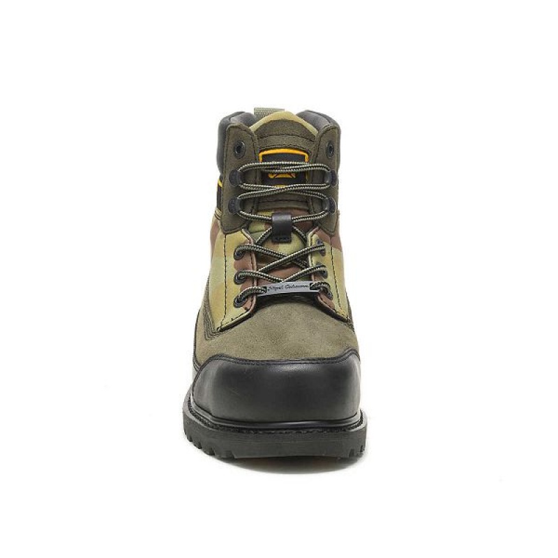 Women's Caterpillar Cat Footwear x Nigel Cabourn Utah Boots Black | 038742-GDN