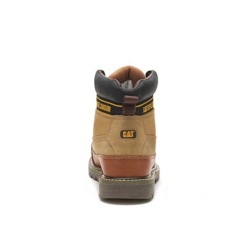 Women's Caterpillar Cat Footwear x Nigel Cabourn Utah Boots Brown | 389720-KDM