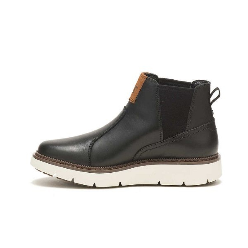 Women's Caterpillar Chariot Chelsea Boots Black | 745861-JAW