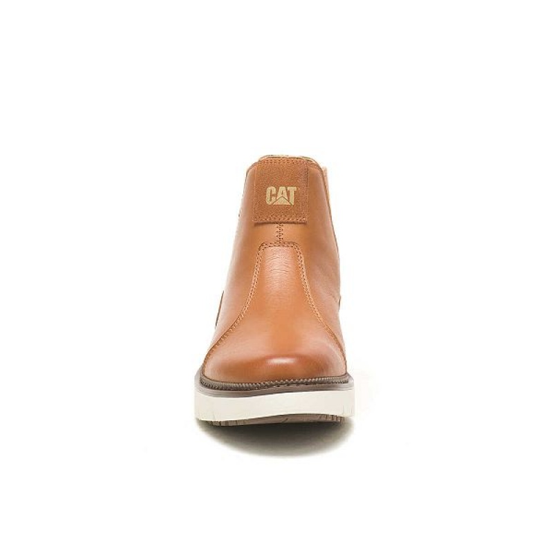 Women's Caterpillar Chariot Chelsea Boots Brown | 365912-GYD