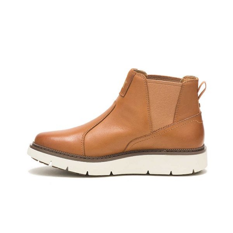 Women's Caterpillar Chariot Chelsea Boots Brown | 365912-GYD