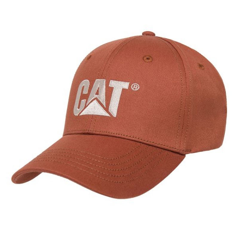 Women\'s Caterpillar Classic Logo Hats Brown | 201973-EVO