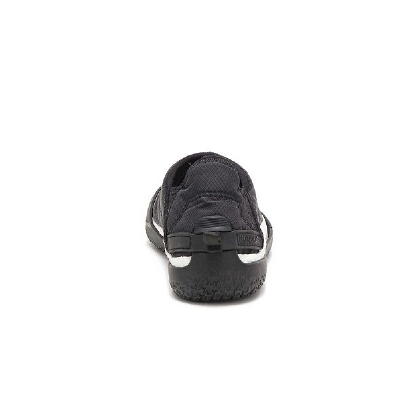 Women's Caterpillar Crossover Slip On Black | 481059-KSC