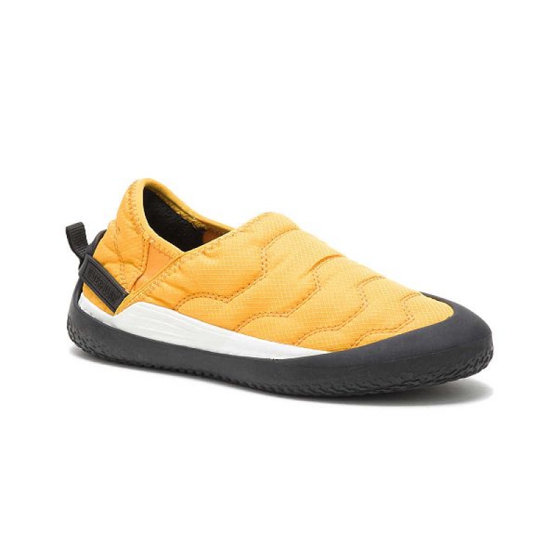 Women's Caterpillar Crossover Slip On Yellow | 273504-AOU