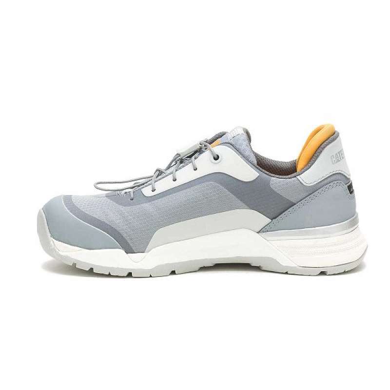 Women's Caterpillar Elapse Alloy Toe Work Shoes Light / Grey | 598143-VCU