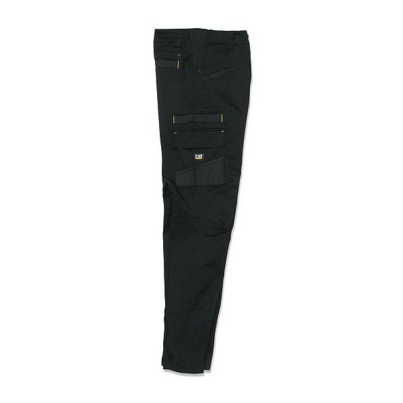 Women's Caterpillar Elite Operator Trouser Pants Black | 064128-OJT