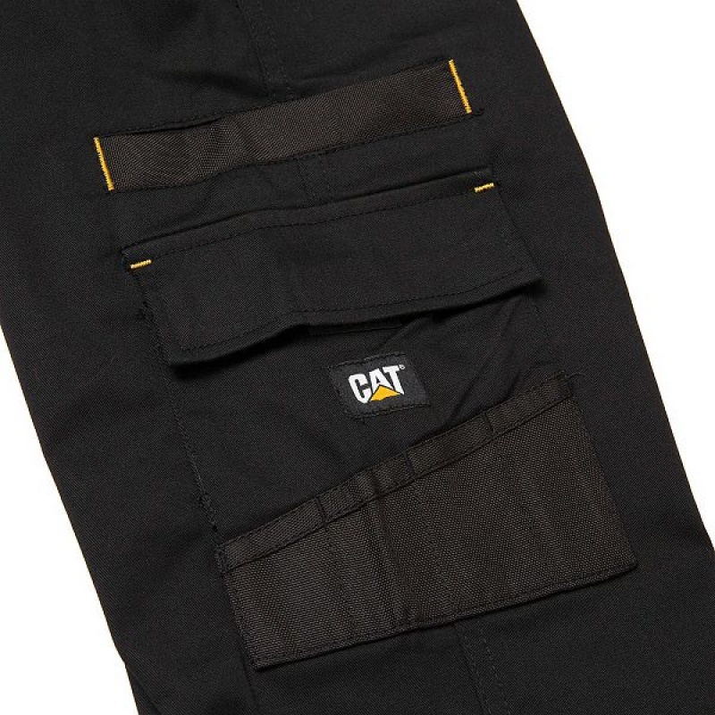 Women's Caterpillar Elite Operator Trouser Pants Black | 064128-OJT