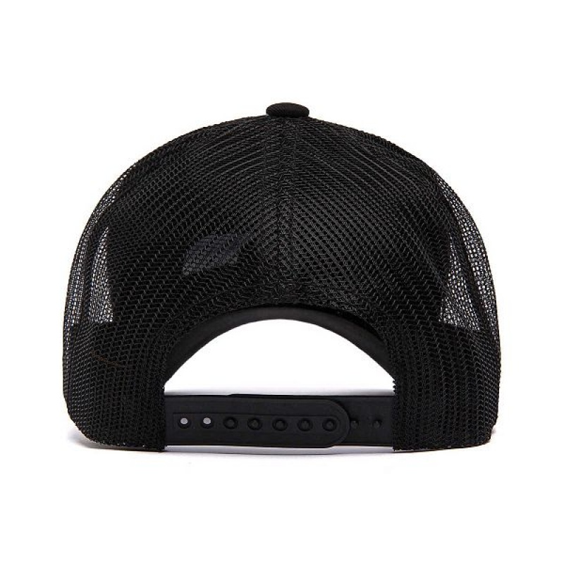 Women's Caterpillar Flag Caps Black | 810749-CQL