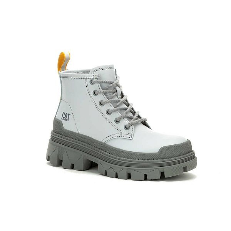 Women's Caterpillar Hardwear Mid Boots Grey | 326074-DJH