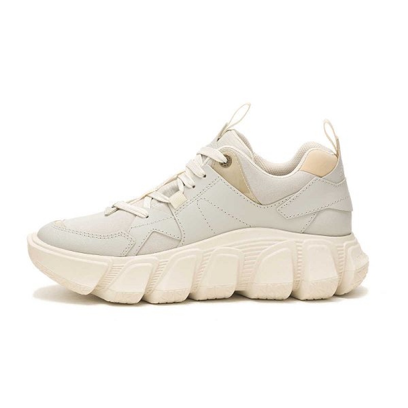 Women's Caterpillar Imposter Sneakers Beige | 746190-MOB