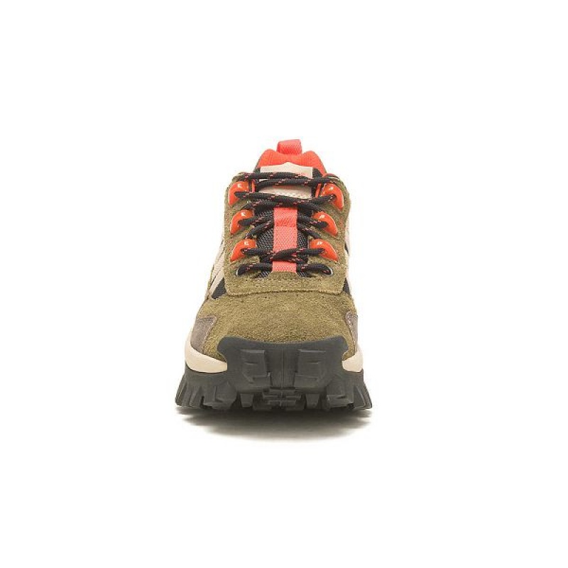 Women's Caterpillar Intruder Beta Sneakers Dark / Olive | 526874-AZG