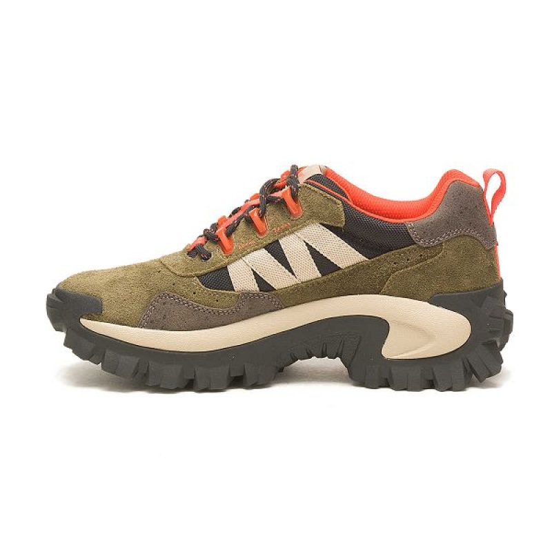 Women's Caterpillar Intruder Beta Sneakers Dark / Olive | 526874-AZG