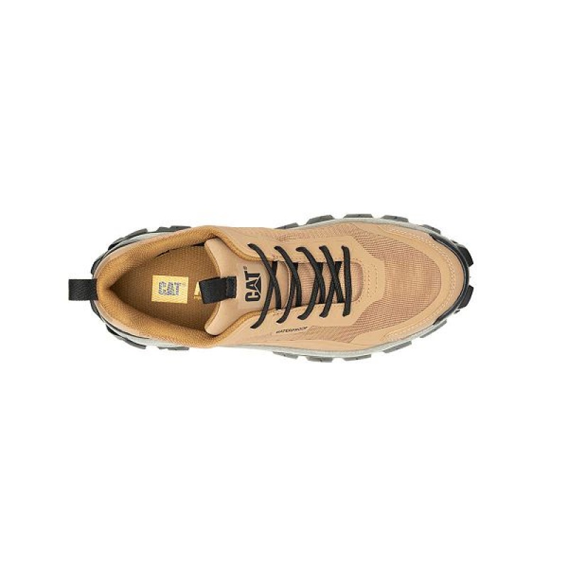 Women's Caterpillar Intruder Lightning Mesh Waterproof Sneakers Brown | 015387-JLV