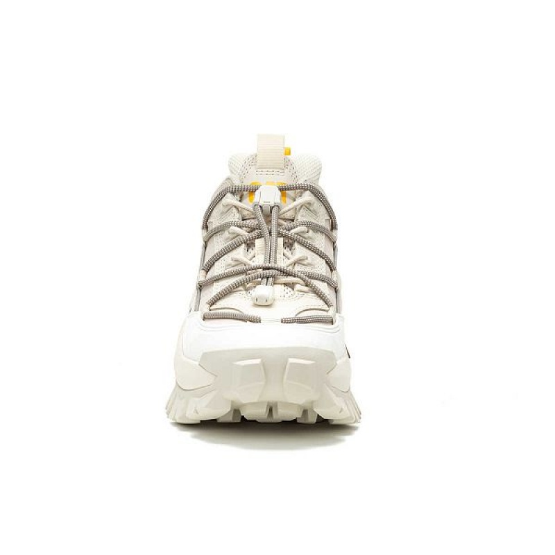 Women's Caterpillar Intruder Max Sneakers Beige | 928354-OSX