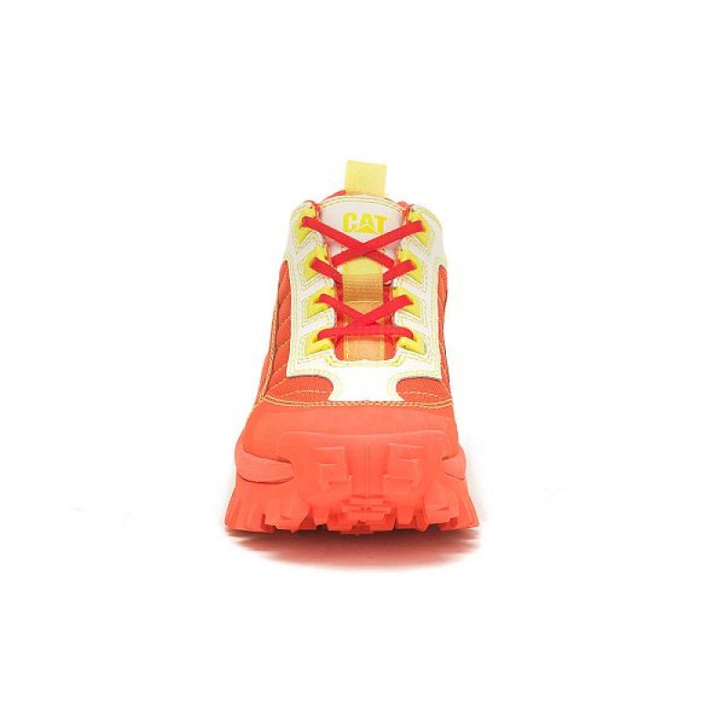 Women's Caterpillar Intruder Supercharged Sneakers Orange | 953682-FRO