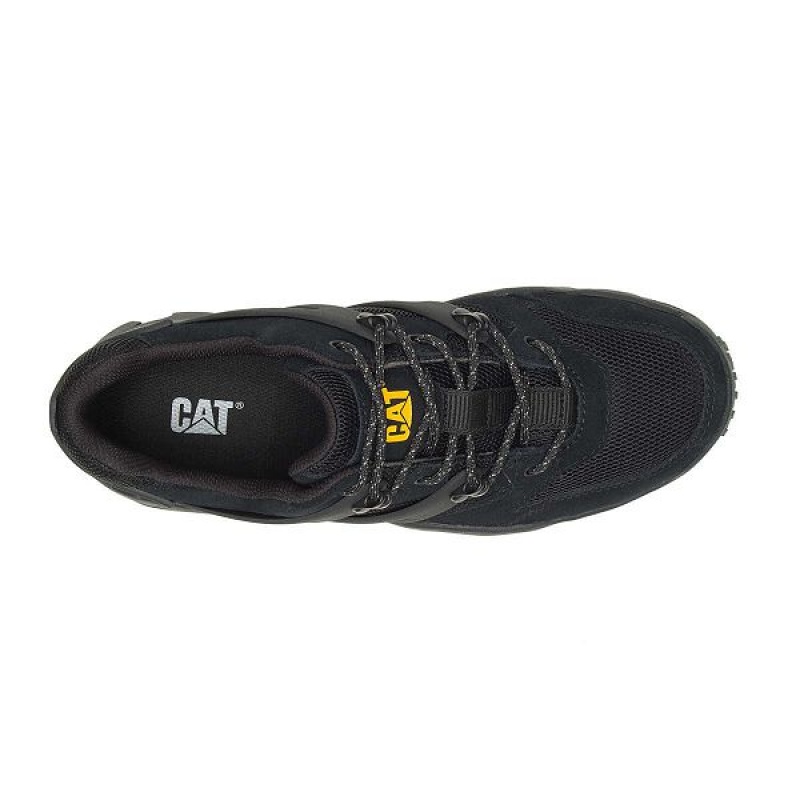 Women's Caterpillar Reactor Sneakers Black | 350918-OQZ