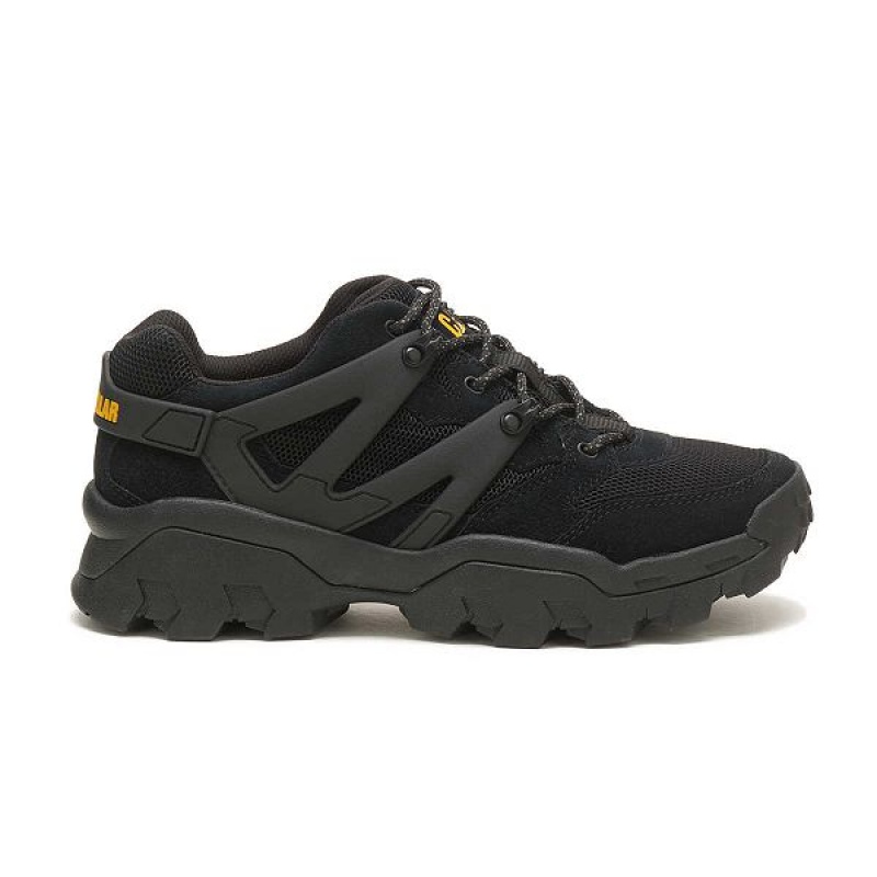 Women\'s Caterpillar Reactor Sneakers Black | 350918-OQZ