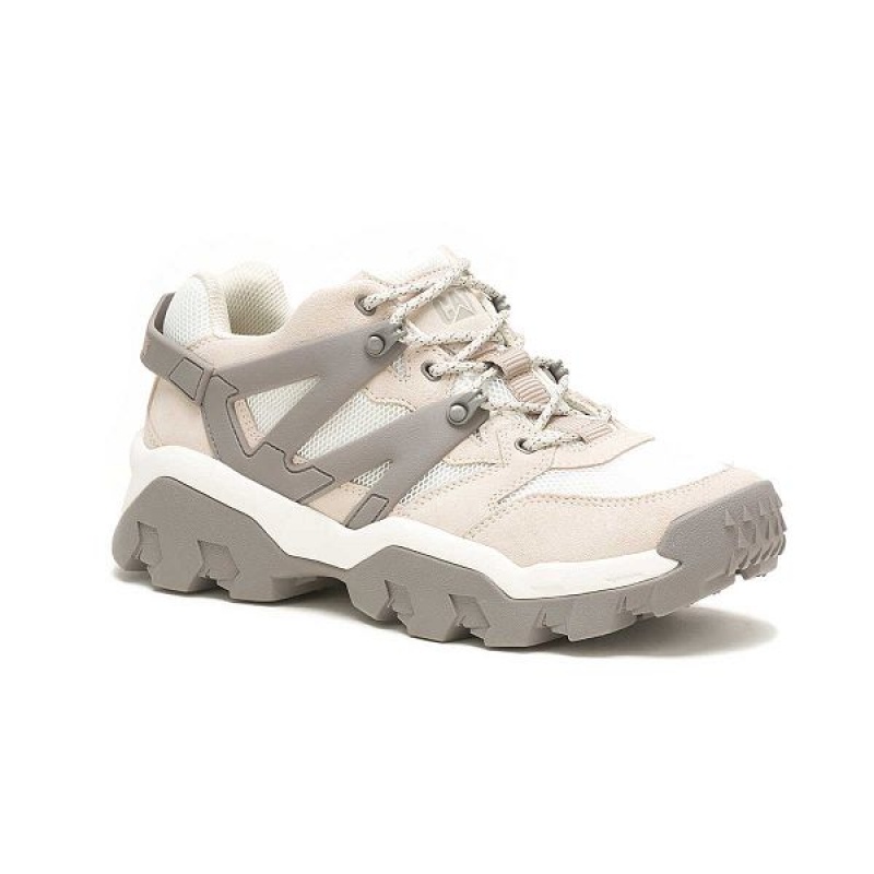 Women's Caterpillar Reactor Sneakers White | 942561-JBC