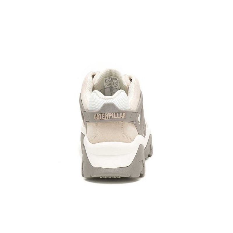 Women's Caterpillar Reactor Sneakers White | 942561-JBC