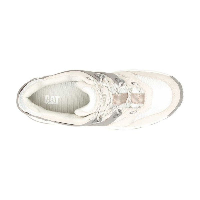 Women's Caterpillar Reactor Sneakers White | 942561-JBC