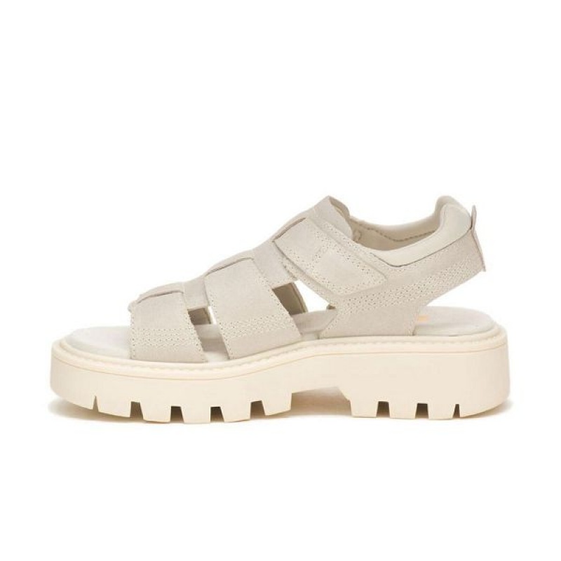 Women's Caterpillar Rigor Sandals Beige | 071849-OSU