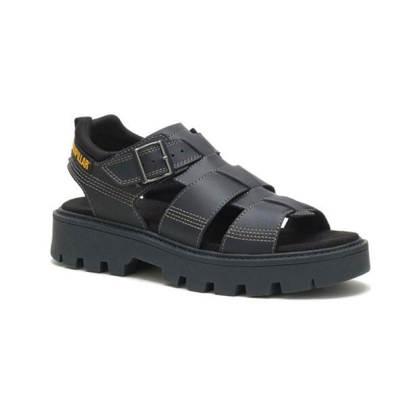 Women's Caterpillar Rigor Sandals Black | 981302-FGR