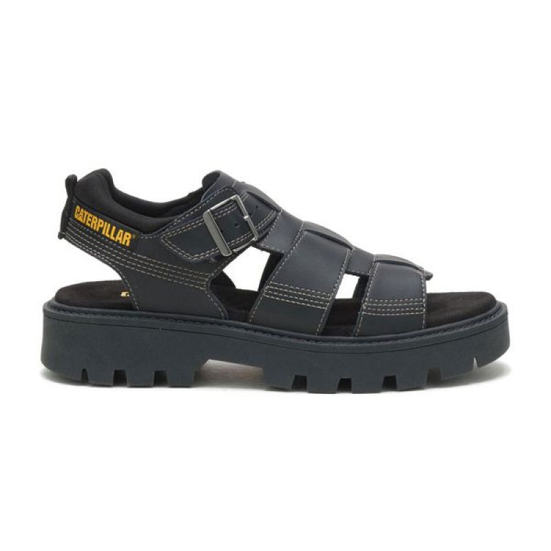 Women\'s Caterpillar Rigor Sandals Black | 981302-FGR