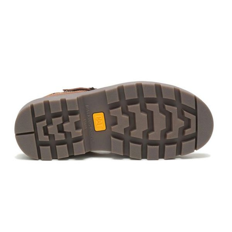 Women's Caterpillar Rigor Sandals Brown | 609548-KHD