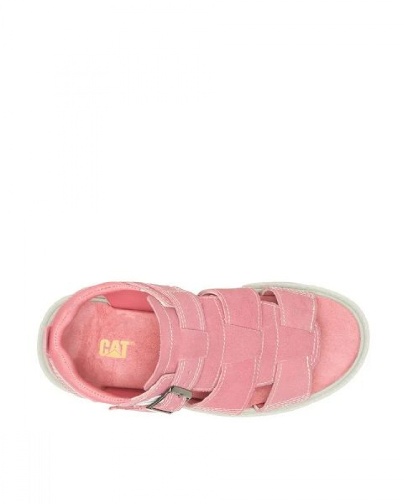 Women's Caterpillar Rigor Sandals Pink | 807361-DSP