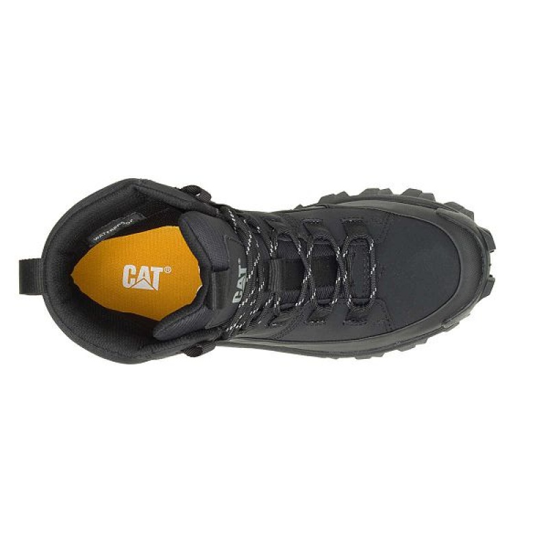 Women's Caterpillar Trespass Waterproof Galosh Boots Black | 923780-ZMC