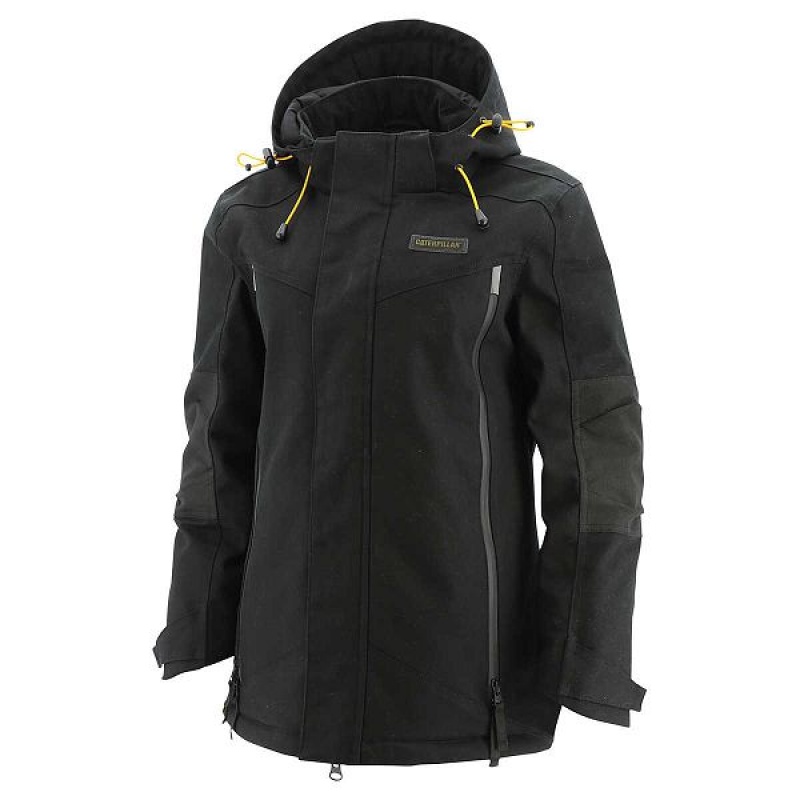 Women\'s Caterpillar Triton Insulated Jackets Black | 375926-UDI