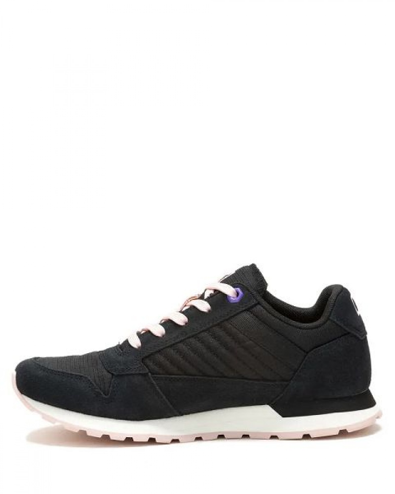 Women's Caterpillar Ventura Canvas Sneakers Black | 124576-VLB