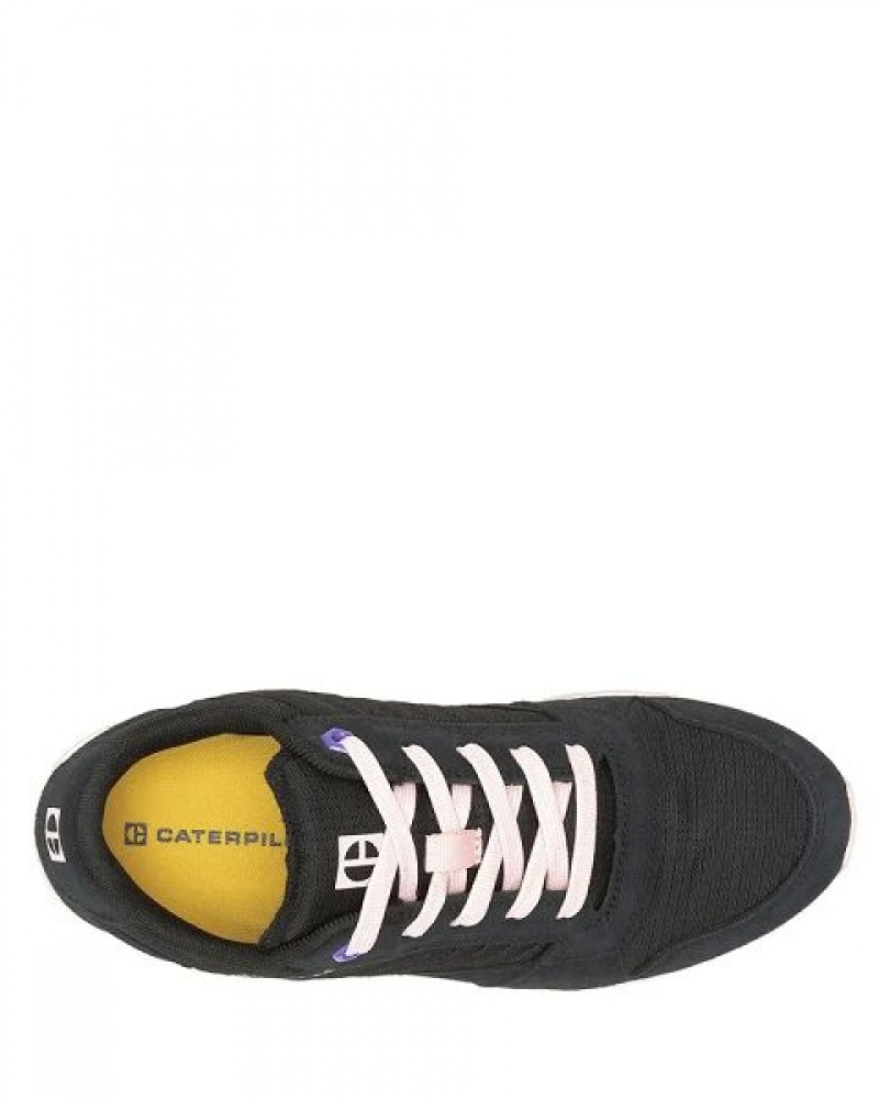 Women's Caterpillar Ventura Canvas Sneakers Black | 124576-VLB