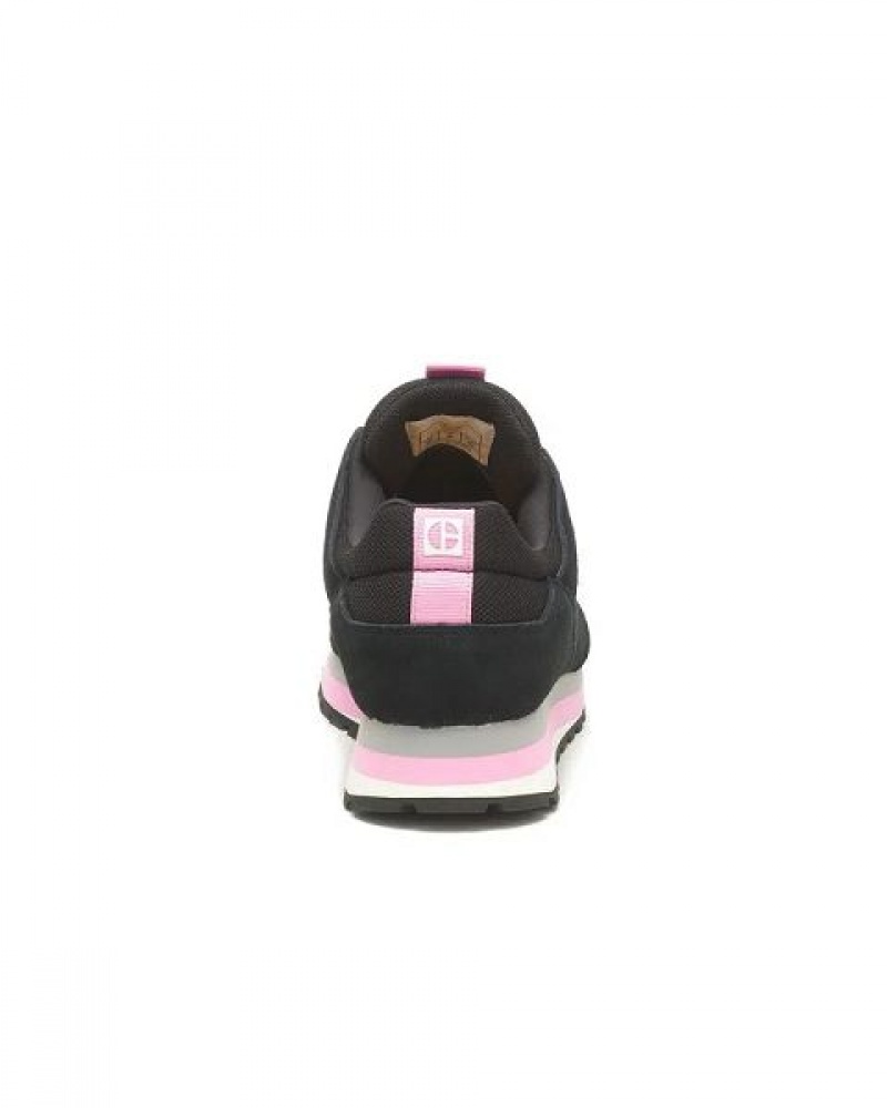 Women's Caterpillar Ventura Elevated Sneakers black / pink | 526938-INA