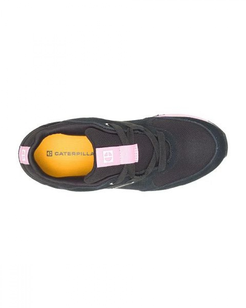 Women's Caterpillar Ventura Elevated Sneakers black / pink | 526938-INA