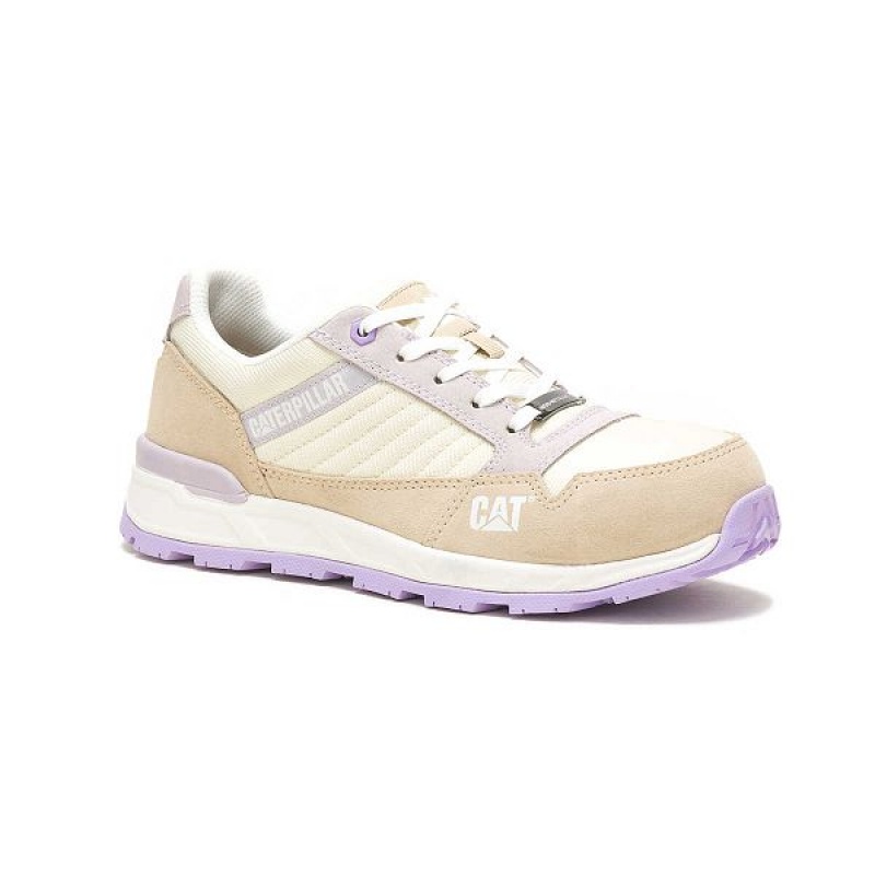 Women's Caterpillar Venward Composite Toe Work Shoes Purple | 280736-KFM